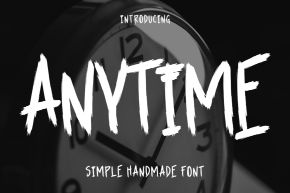 Anytime Font - Featured Image