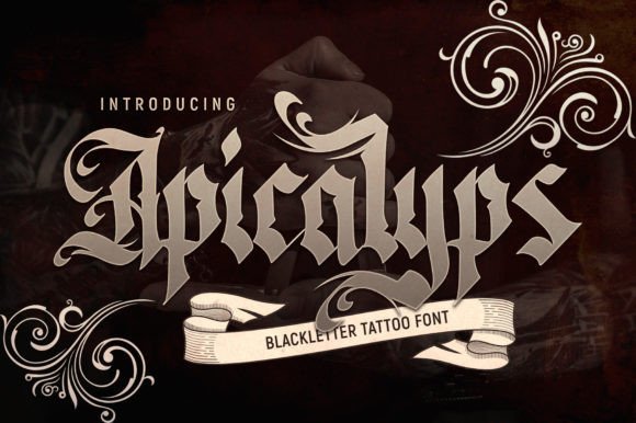 Apicalyps Font - Featured Image