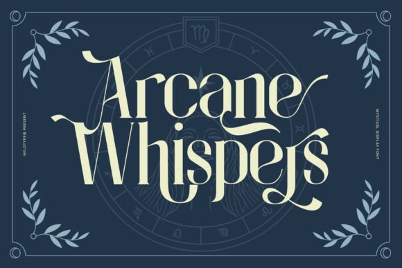 Arcane Whispers Font - Featured Image