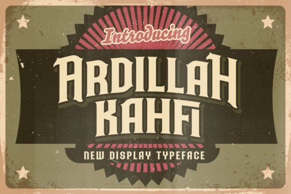 Ardilah Kafi Font - Featured Image