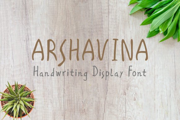 Arshavina Font - Featured Image