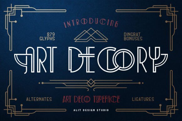 Art Decory Font - Featured Image