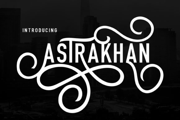 Astrakhan Font - Featured Image