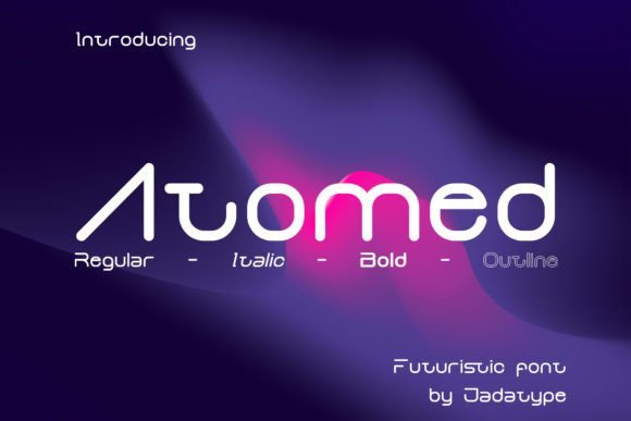 Atomed Font - Featured Image