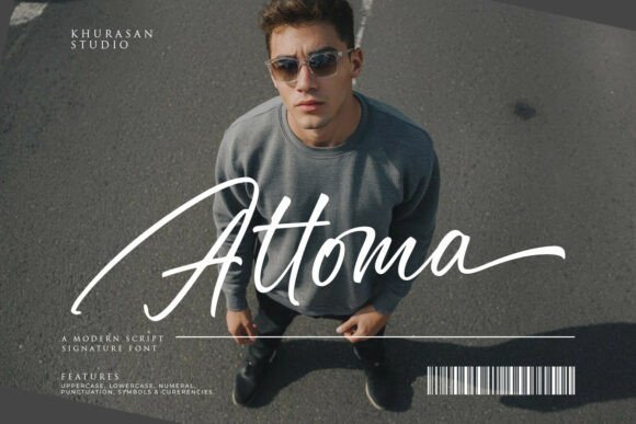 Attoma Font - Featured Image