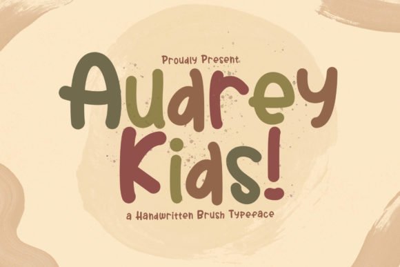 Audrey Kids Font - Featured Image