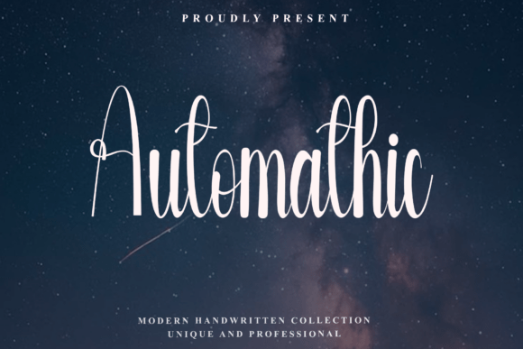 Automathic Font - Featured Image
