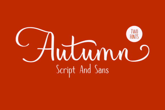 Autumn Mood Font - Featured Image