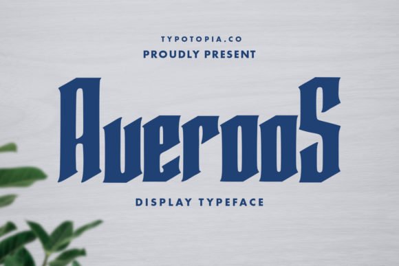 Averoos Font - Featured Image