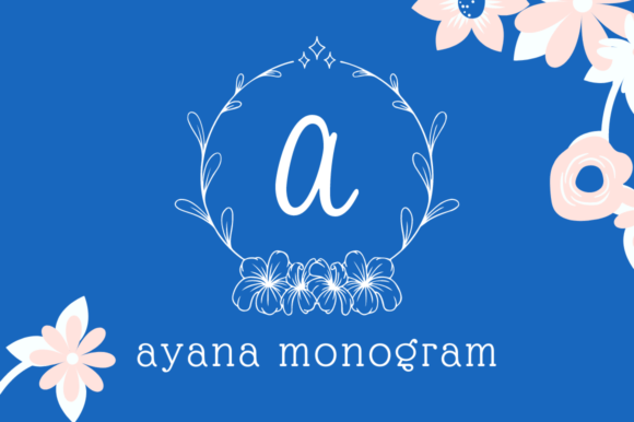 Ayana Monogram Font - Featured Image