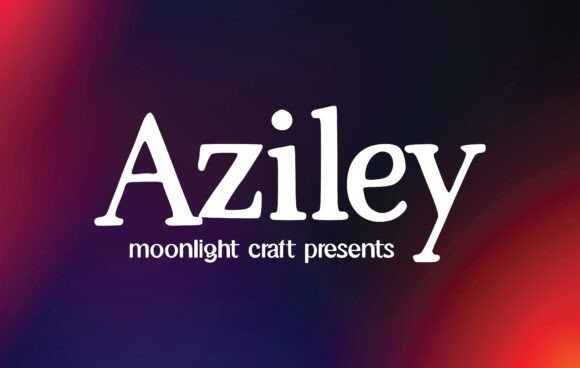 Aziley Font - Featured Image