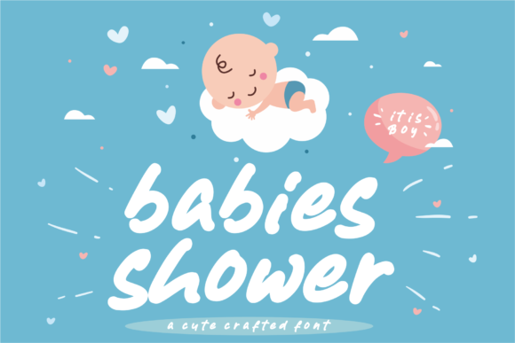 Babies Shower Font - Featured Image