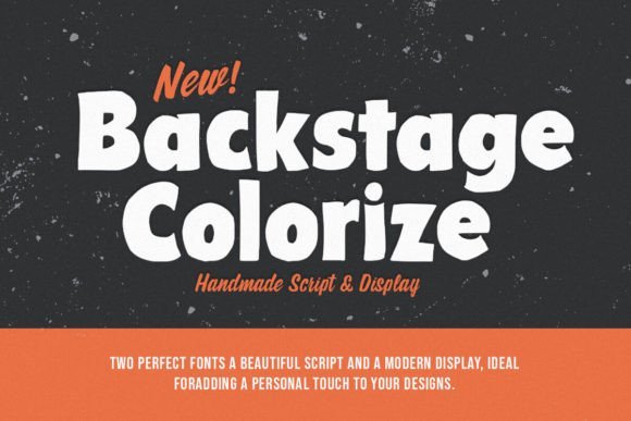 Backstage Colorize Font - Featured Image