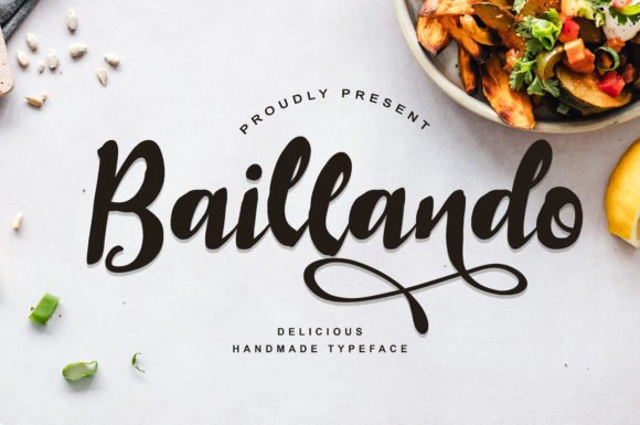 Baillando Font - Featured Image