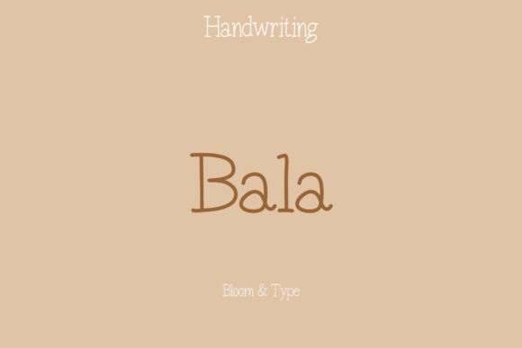 Bala Font - Featured Image
