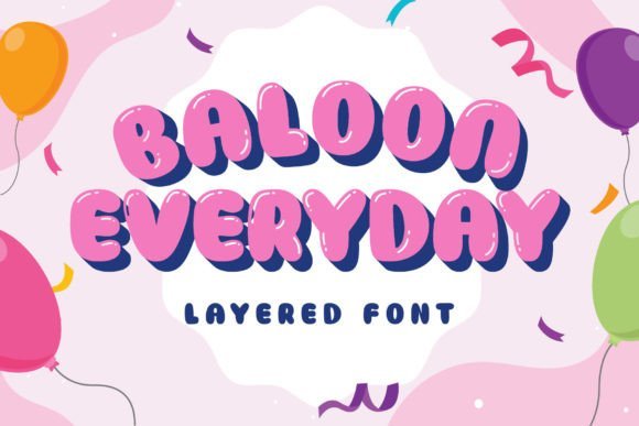 Baloon Everyday Font - Featured Image
