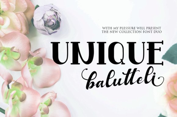 Balutteli Font - Featured Image