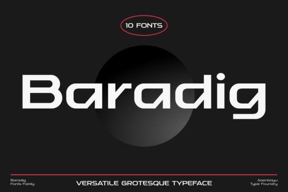 Baradig Font - Featured Image
