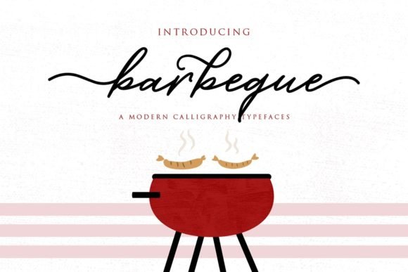 Barbeque Script Font - Featured Image