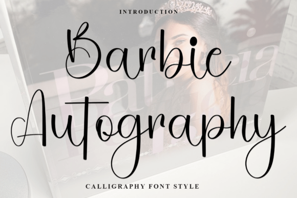 Barbie Autography Font - Featured Image