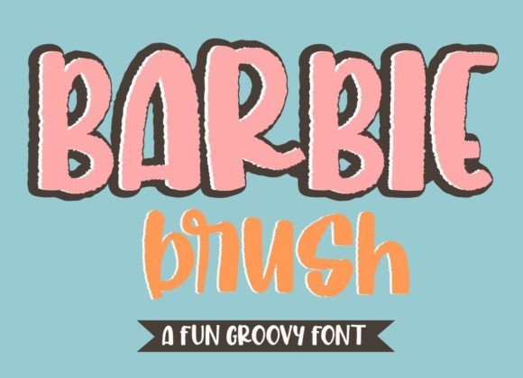Barbie Brush Font - Featured Image