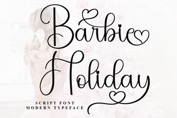 Barbie Holiday Font - Featured Image