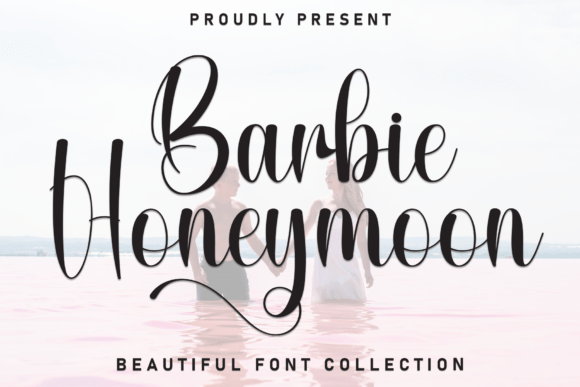 Barbie Honeymoon Font - Featured Image