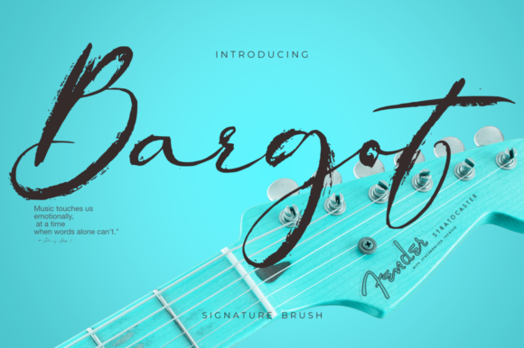 Bargot Font - Featured Image