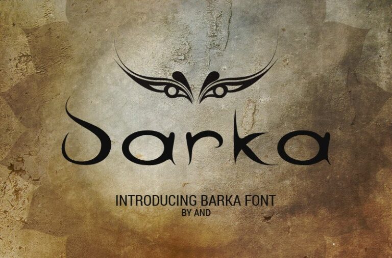 Barka Font - Featured Image