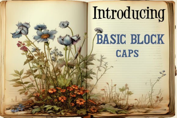 Basic Block Caps Font - Featured Image