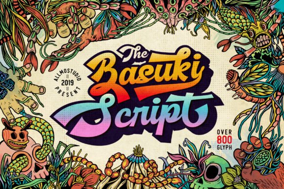 Basuki Font - Featured Image