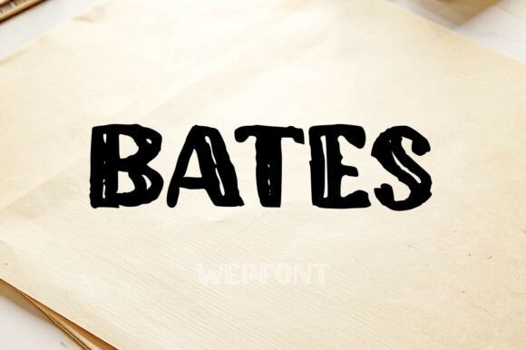 Bates Font - Featured Image