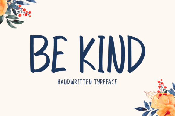 Be Kind Font - Featured Image