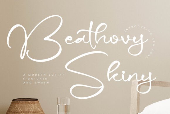Beathovy Skiny Font - Featured Image