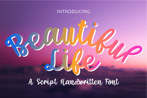 Beautiful Life Font - Featured Image