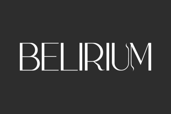 Belirium Font - Featured Image