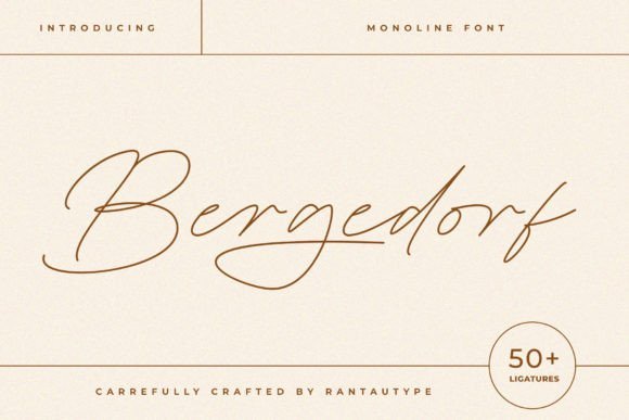 Bergedorf Font - Featured Image