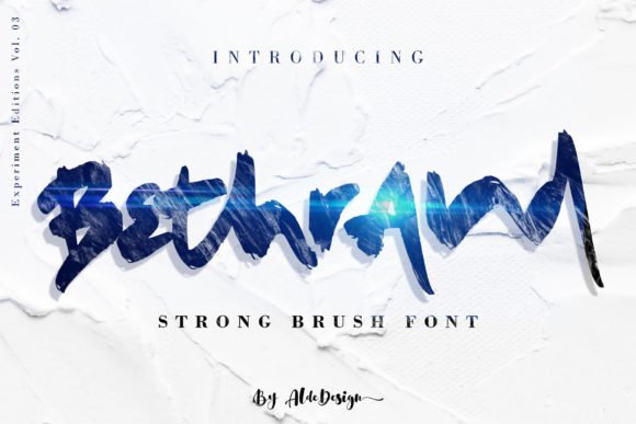 Bethrand Font - Featured Image