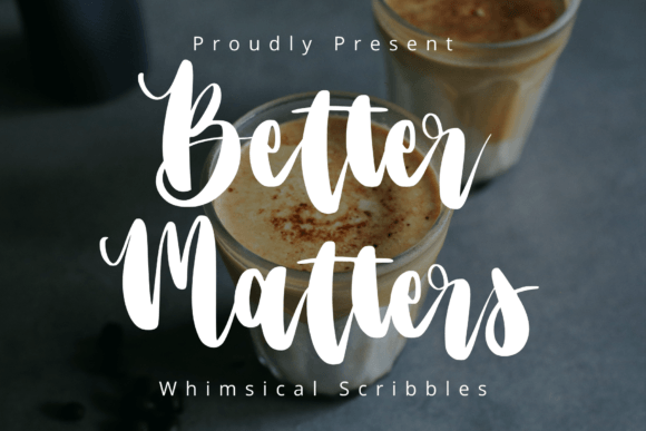 Better Matters Font - Featured Image