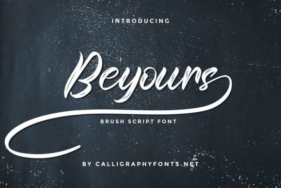 Beyours Font - Featured Image