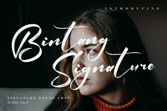 Bintang Signature Font - Featured Image
