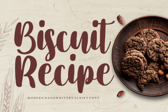 Biscuit Recipe Font - Featured Image