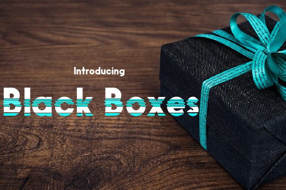 Black Boxes Font - Featured Image