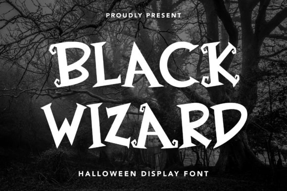 Black Wizard Font - Featured Image