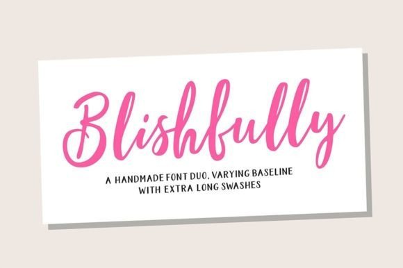 Blishfully Font - Featured Image