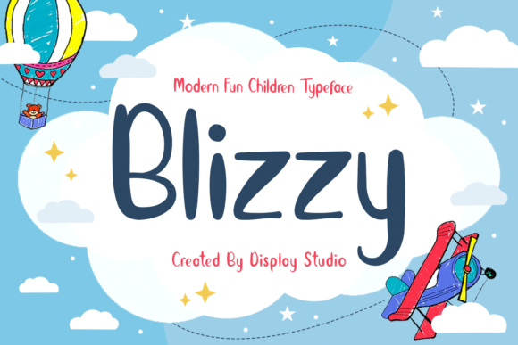 Blizzy Font - Featured Image