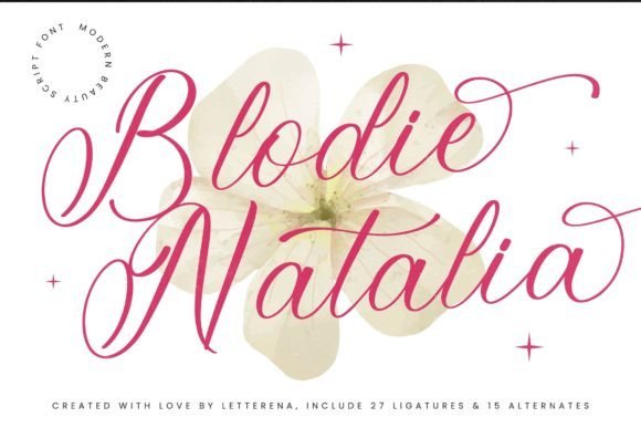 Blodie Natalia Font - Featured Image