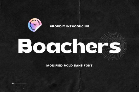 Boachers Font - Featured Image