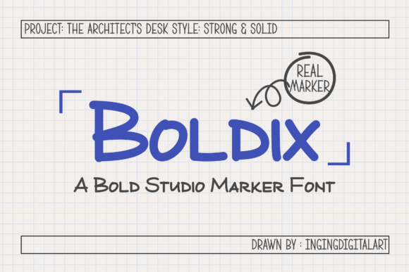 Boldix Font - Featured Image
