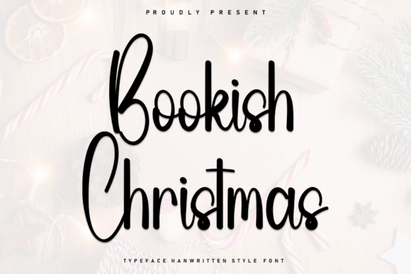 Bookish Christmas Font - Featured Image